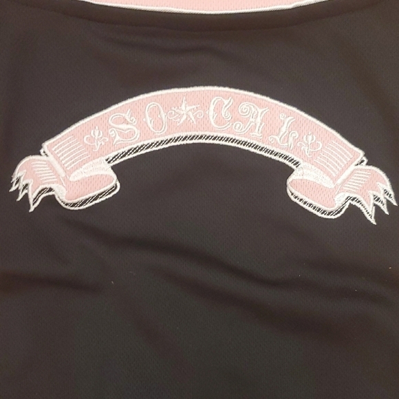 No Fear - Vintage Y2K So Cal Jersey Dress Embroidered Sports Style - Picture 4 of 6